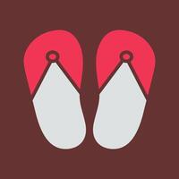 icono de vector de zapatillas