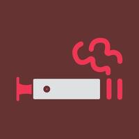 Electronic Cigarette Vector Icon