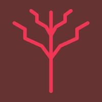 Tree with no leaves Vector Icon