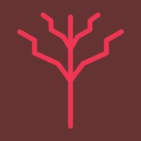 Tree with no leaves Vector Icon