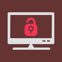 Closed Access Vector Icon