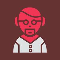 Male Professor Vector Icon