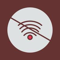 No Wifi Vector Icon