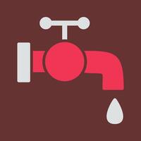 Water Tap Vector Icon