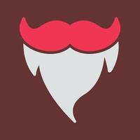 Beard and Moustache II Vector Icon