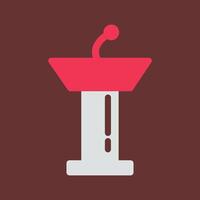 Podium Vector Icon