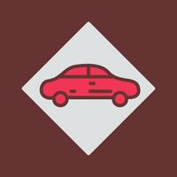 Dangerous Vehicle Vector Icon