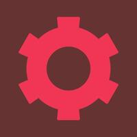 Setting Gear Vector Icon