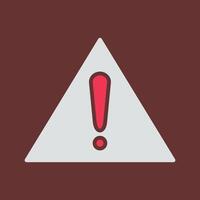 Caution Sign Vector Icon