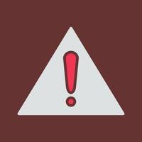 Caution Sign Vector Icon