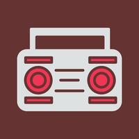 Cassette Player Vector Icon