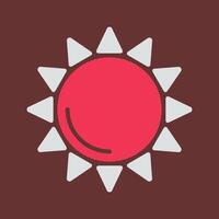 Sun Vector Icon