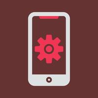 Mobile App Developing Vector Icon