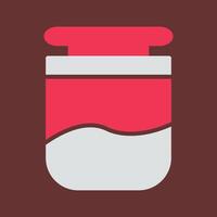 Jar on Display Vector Icon