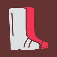 Gardening Boots Vector Icon