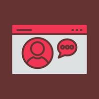 Web Support Vector Icon