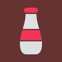 Milk Bottle Vector Icon