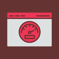 Page Speed Vector Icon