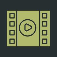 Video Play Vector Icon