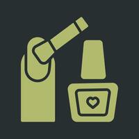 Nail Polish Vector Icon