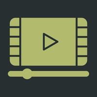 Video and Animation Vector Icon