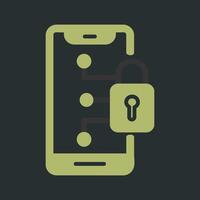 Secure Device Vector Icon