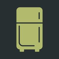 icono de vector de refrigerador