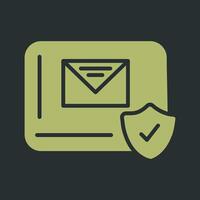 Mail Protection Vector Icon