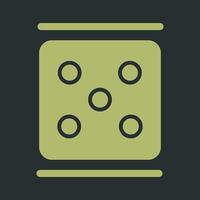 Dice Vector Icon