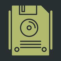 Floppy Disk Vector Icon