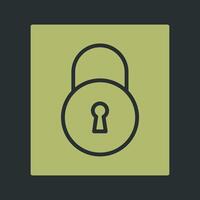 Lock II Vector Icon