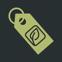 Eco Tag Vector Icon