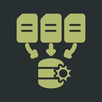 Data Processing Vector Icon