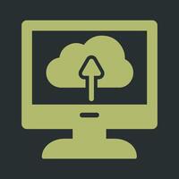 Cloud Backup Vector Icon