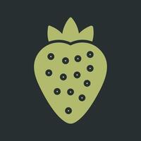 Strawberry Vector Icon