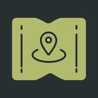 Map and Location Vector Icon