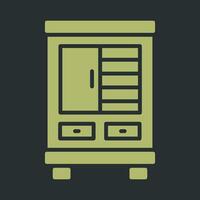 Shelves Cabinet Vector Icon