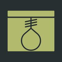 Noose Vector Icon