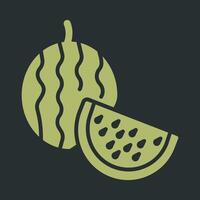 Watermelon Vector Icon