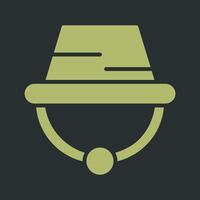 Camping Hat Vector Icon