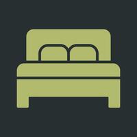 Double Bed II Vector Icon