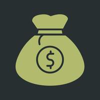 Money Bag Vector Icon