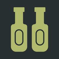 Drink Bottle Vector Icon