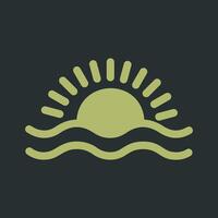 Sunrise Vector Icon