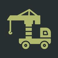 Lifter Crane Vector Icon