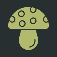 Mushroom Vector Icon