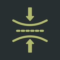 Elasticity Vector Icon