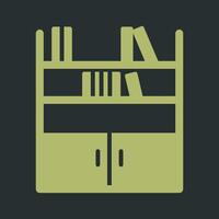 Book Shelf Vector Icon