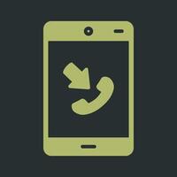 Incoming Call Vector Icon