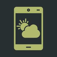 Weather App Vector Icon